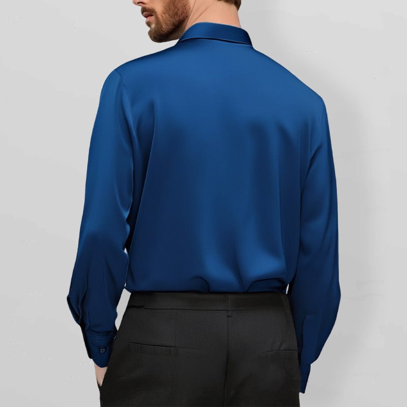 SANTI | Camisa elástica sin arrugas para hombre