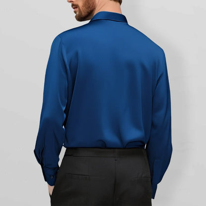 SANTI | Camisa elástica sin arrugas para hombre