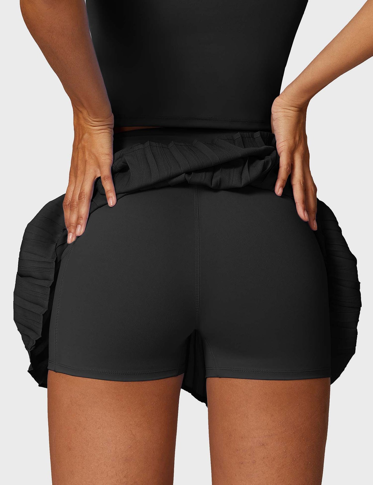 Conjuntos de falda de tenis y top corto Yeoreo