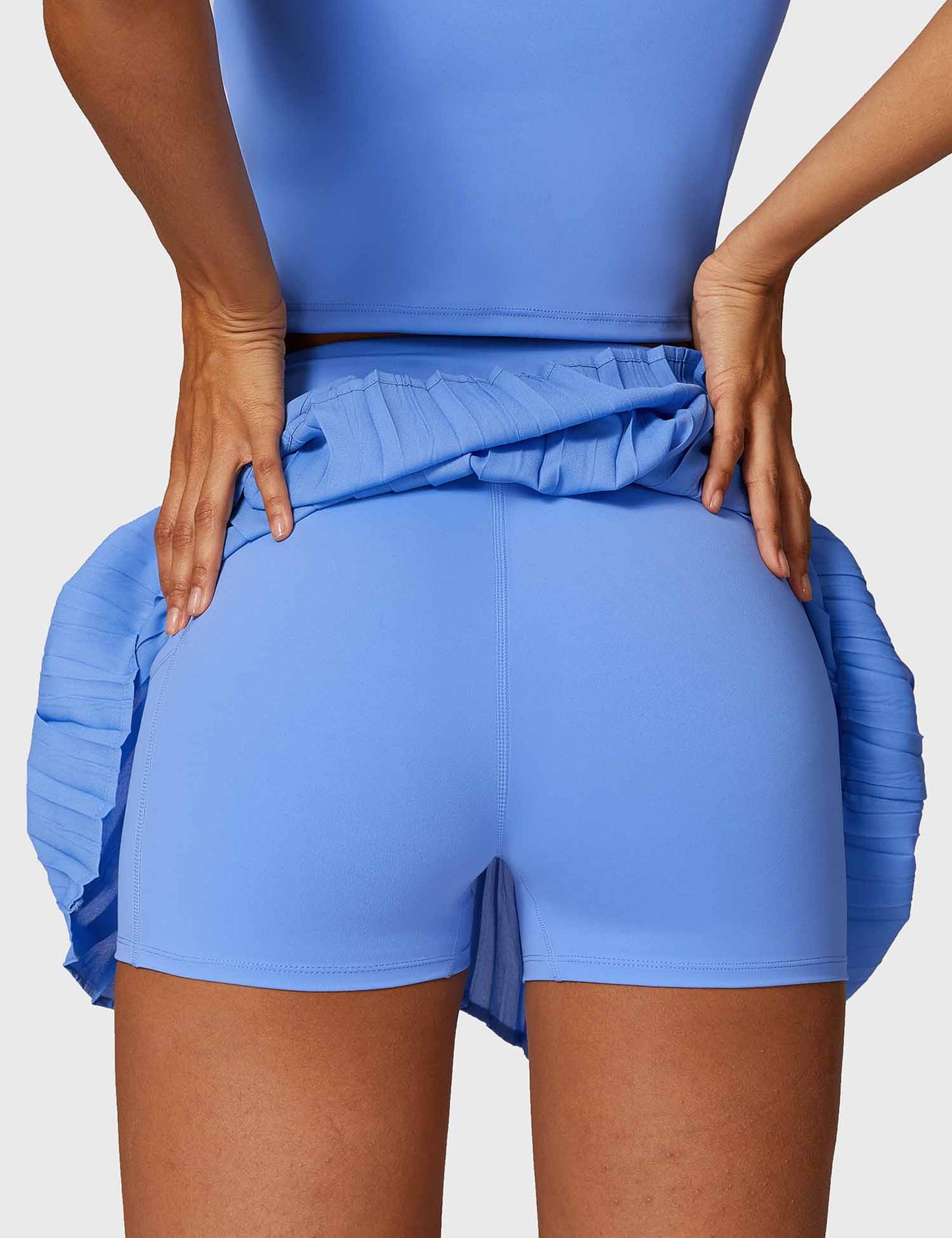 Conjuntos de falda de tenis y top corto Yeoreo