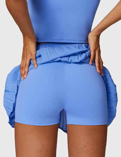 Conjuntos de falda de tenis y top corto Yeoreo
