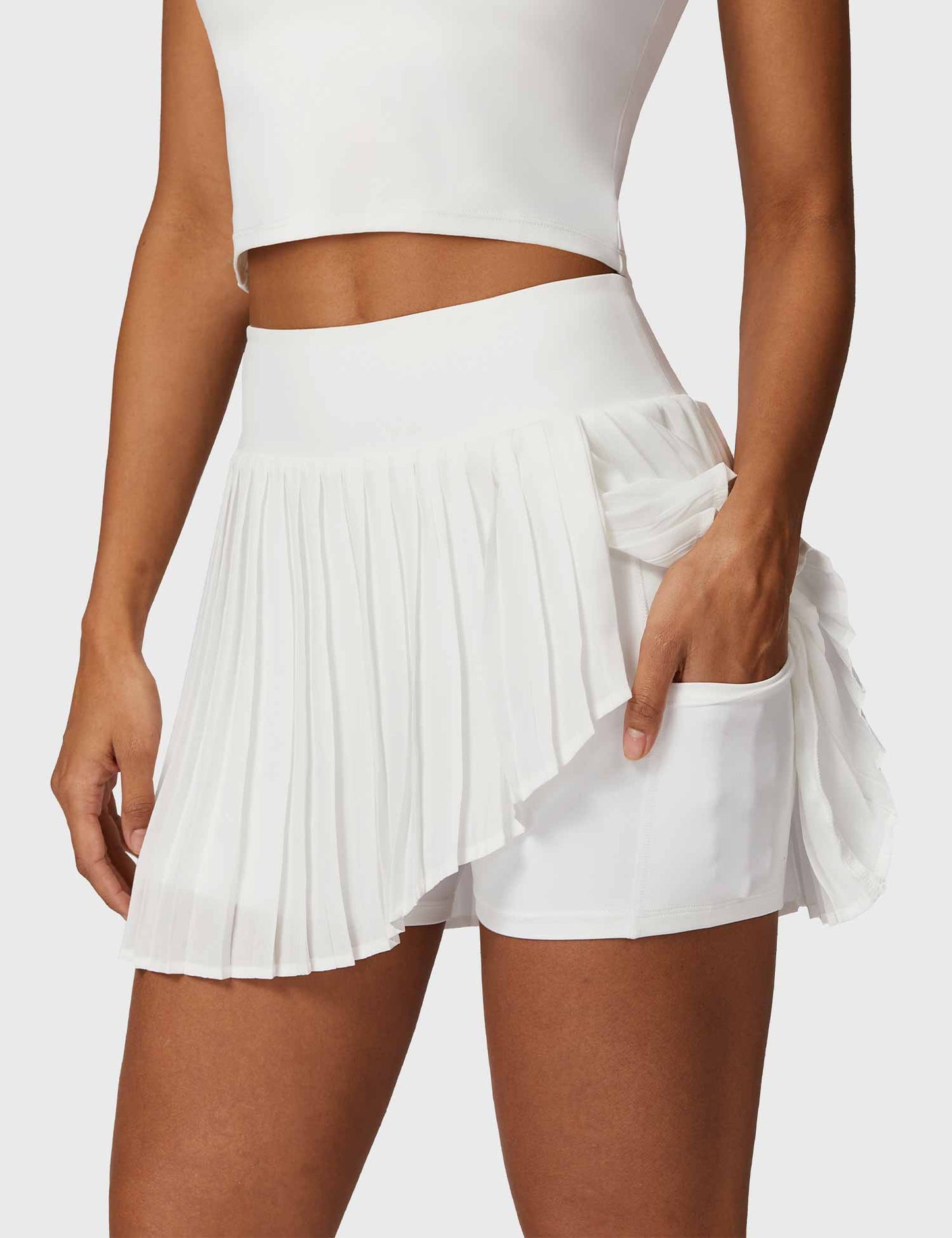 Conjuntos de falda de tenis y top corto Yeoreo